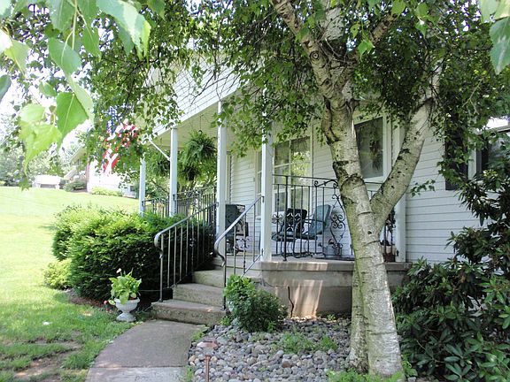 Seculded Front Porch