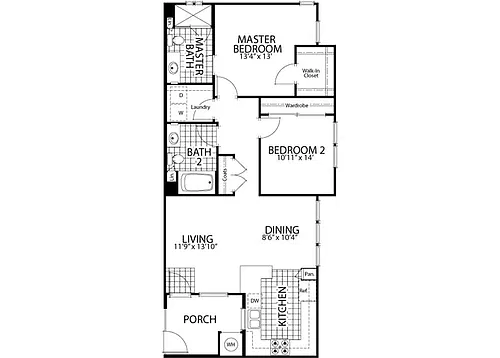 Floor plan Elm