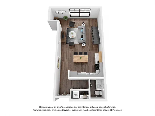 Floor plan Loft C - Grand