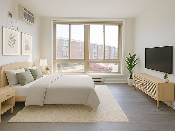 Virtual Staged Bedroom