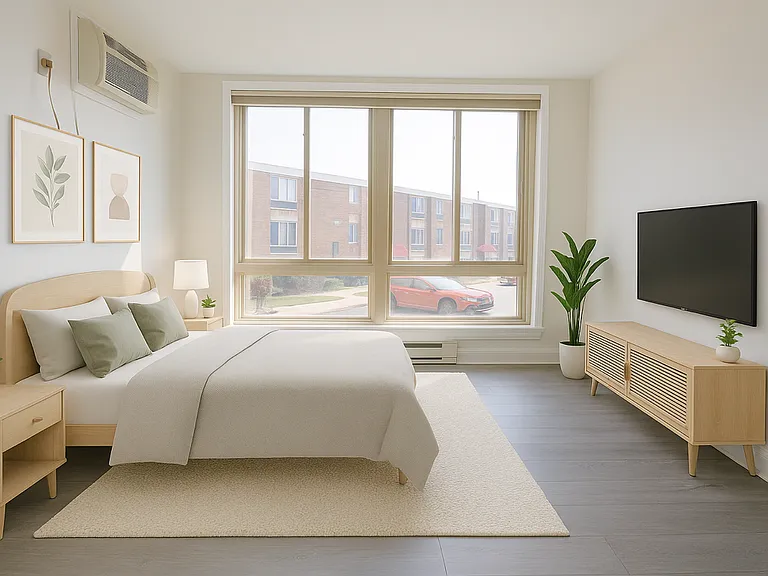 Virtual Staged Bedroom