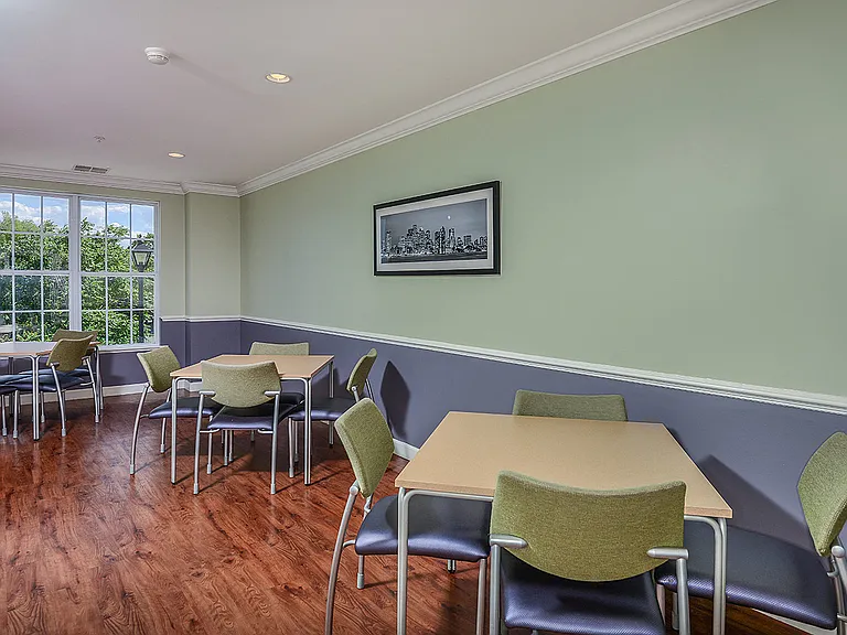 Grab a board game or deck of cards and play in the game room!