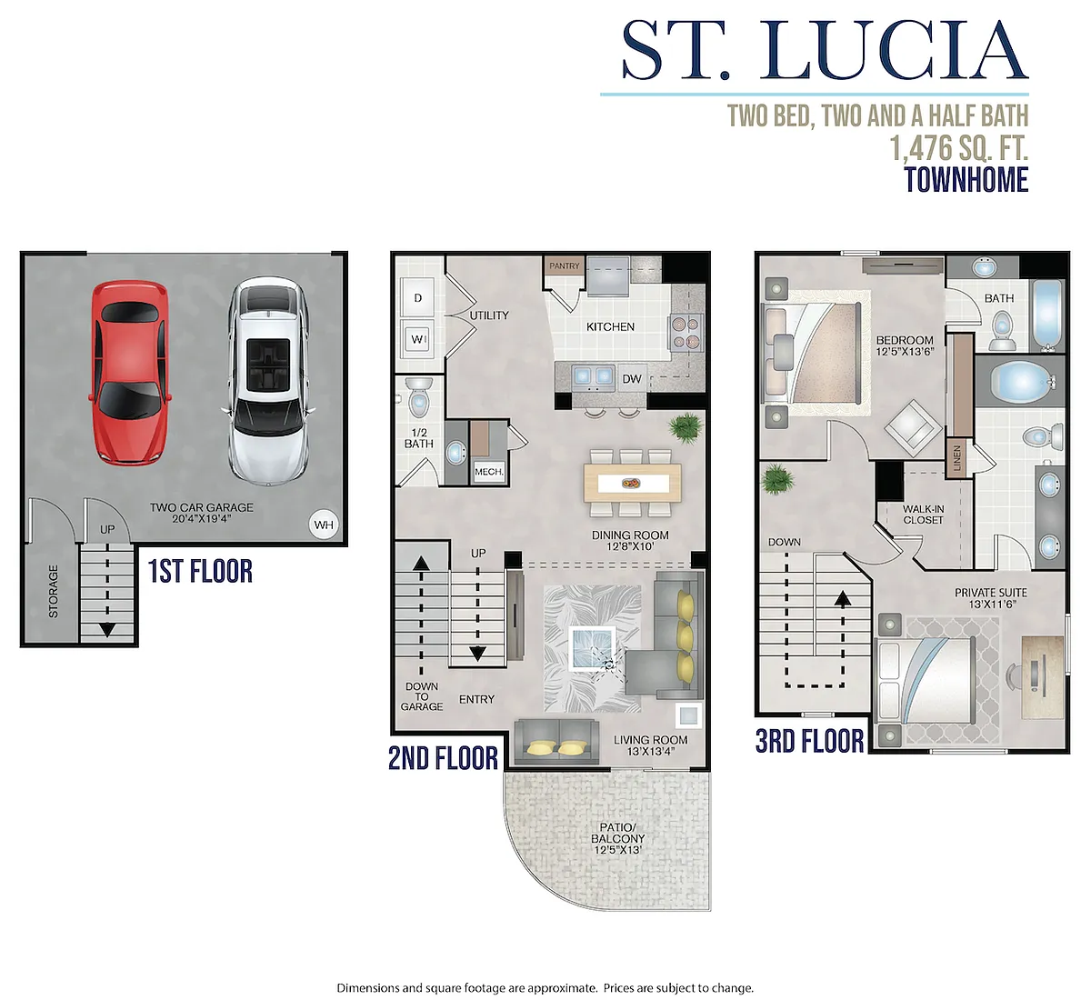 Floor plan St. Lucia