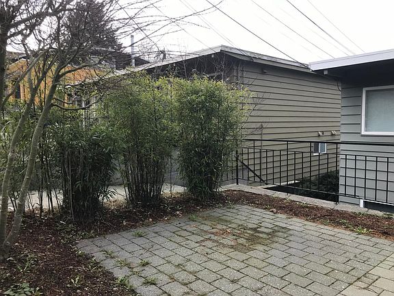 A private patio for BBQ