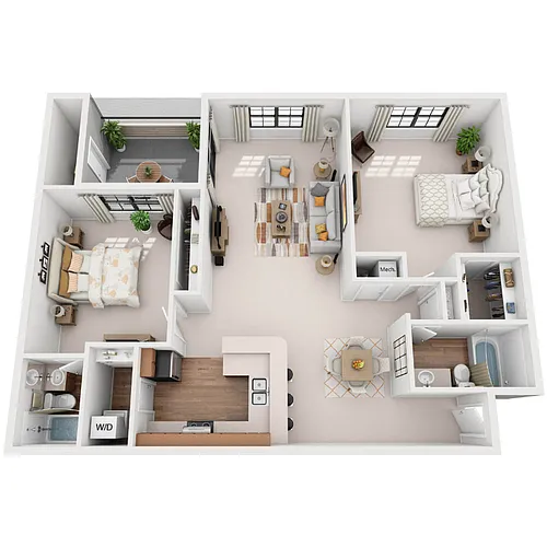 Floor plan The Magnolia