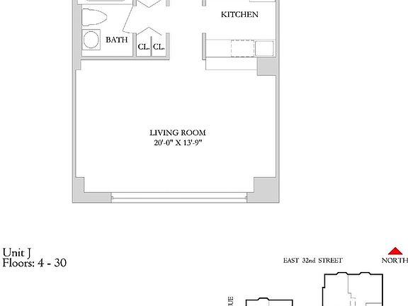 2nd image of 151-155 E 31st St #E21j