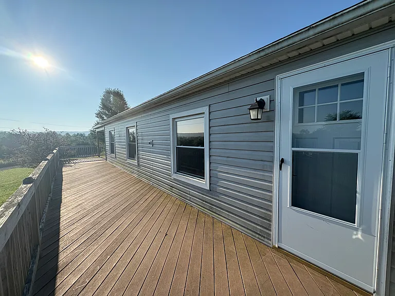 private entrance and private side of house (windows not facing any neighbors)