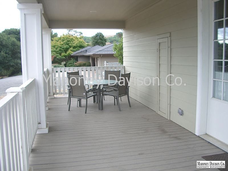 Large fully covered porch