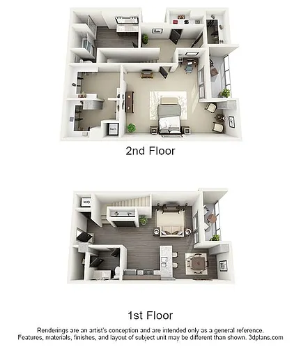 Floor plan A6 Townhome