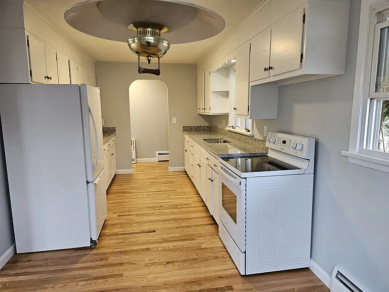 All new granite countertops with new faucets. Lots of space