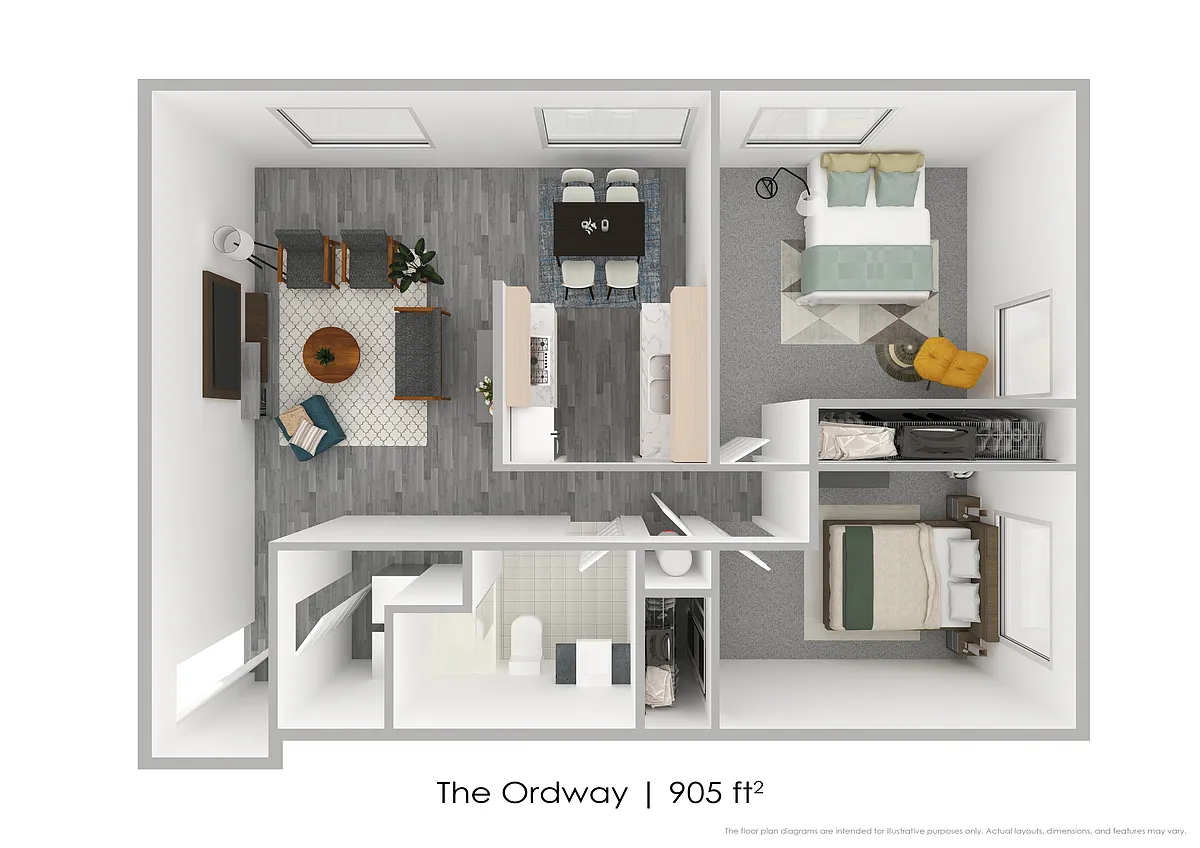 Floor plan The Ordway