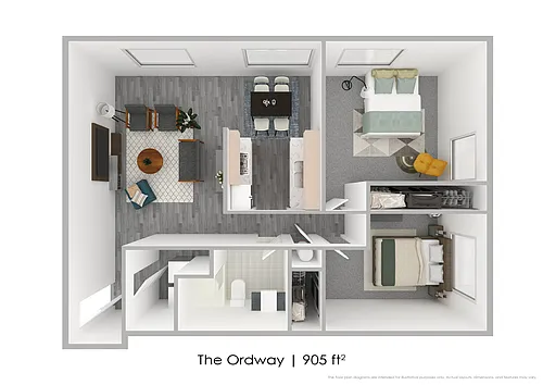 Floor plan The Ordway