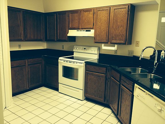 Kitchen with granite tops