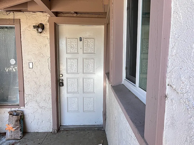 Front entry door