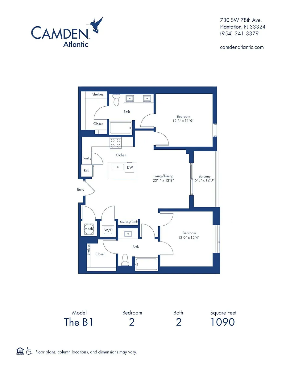 Floor plan The B1