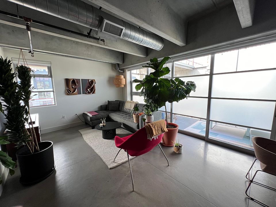 Spacious living area with tons of light