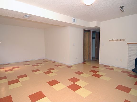 Spacious lower level