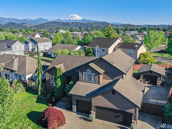The .23 acre lot enjoys Mt. Rainier views!