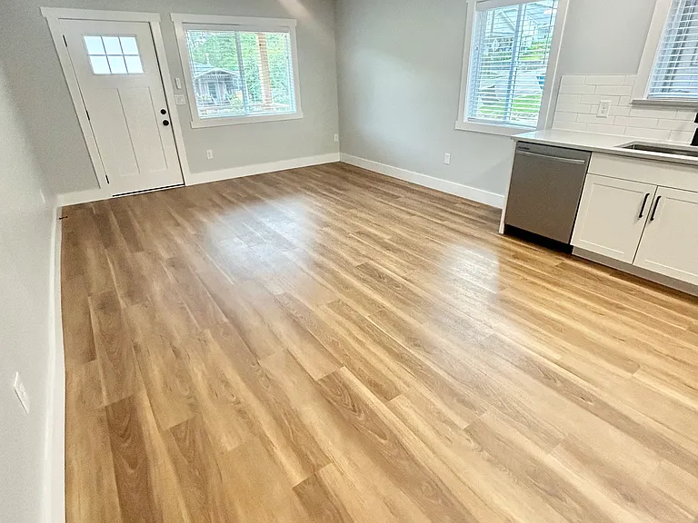 View of living area/dining room