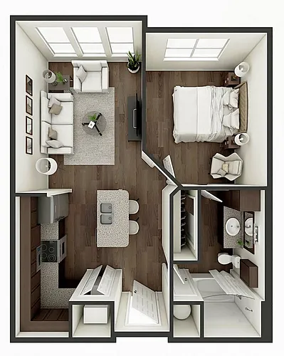 Floor plan The Hollywood
