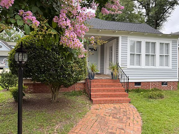 front entrance to house