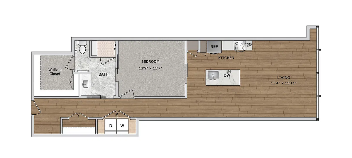 Floor plan A14