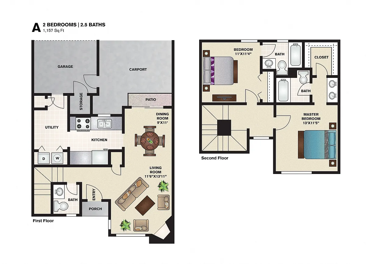 Floor plan A