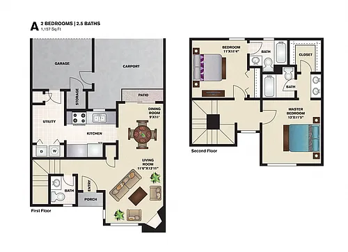 Floor plan A