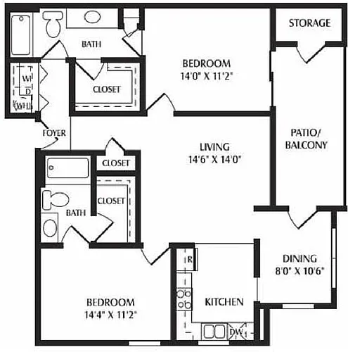 Floor plan Sedona