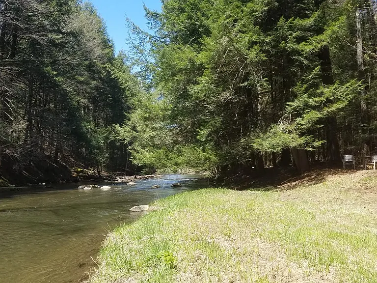 North view of River