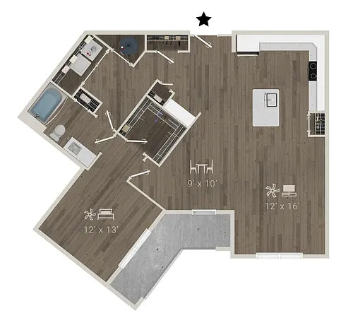 Floor plan A8