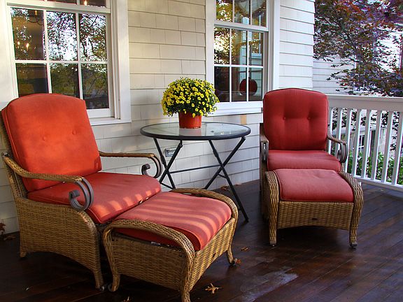 1 of 2 Porch Seating Areas