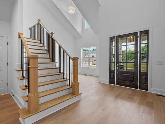 Foyer, Stairs Living Room