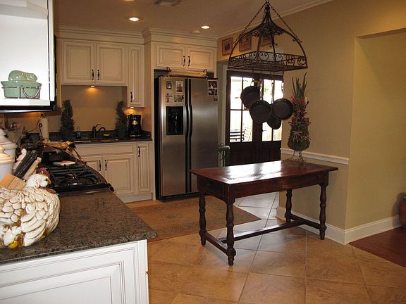 Kitchen w/ French Doors to Deck