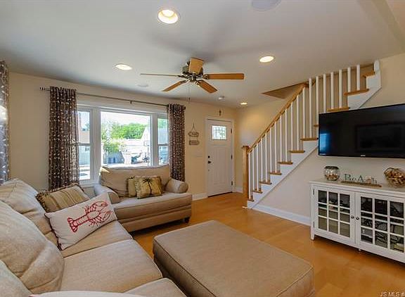 Living Area with Front Staircase