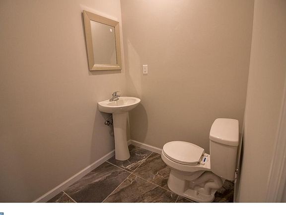 Half Bath on First Floor
