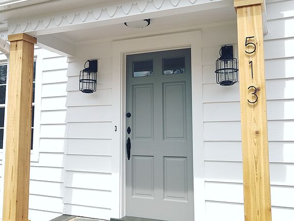 custom cedar porch beams