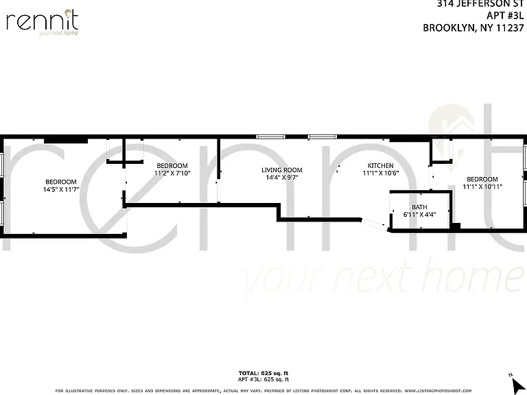 314 Jefferson St #3L — Photo 2