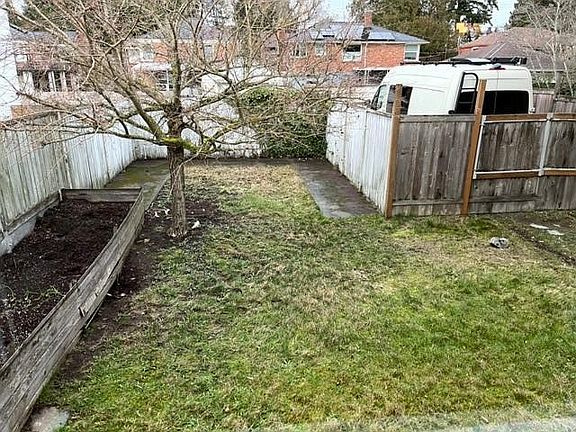 Fenced Back Yard
