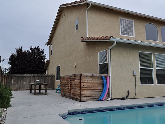 large side patio for entertainment