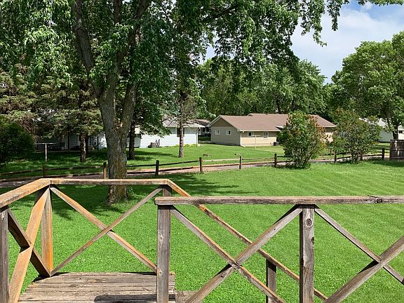 Deck connects to dining room
