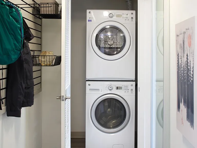 In-unit washer and dryer
