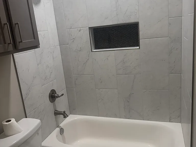 HALL BATH W NICE FINISHING TOUCHES
