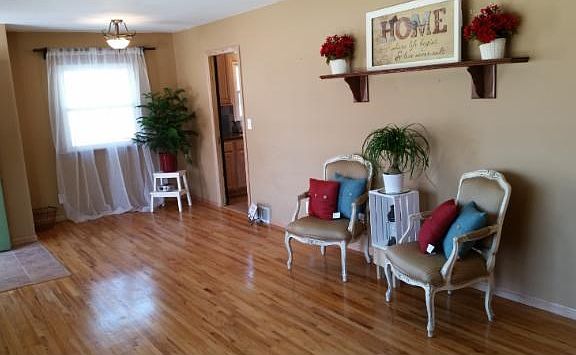 Beautiful Hardwood floors, Newer Windows including the huge bay in front.