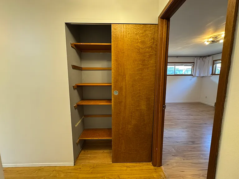 Hallway closet