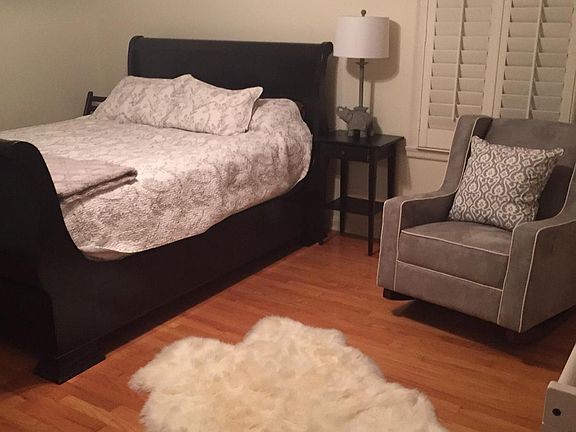 Second bedroom is nice sized with huge walk in California closet