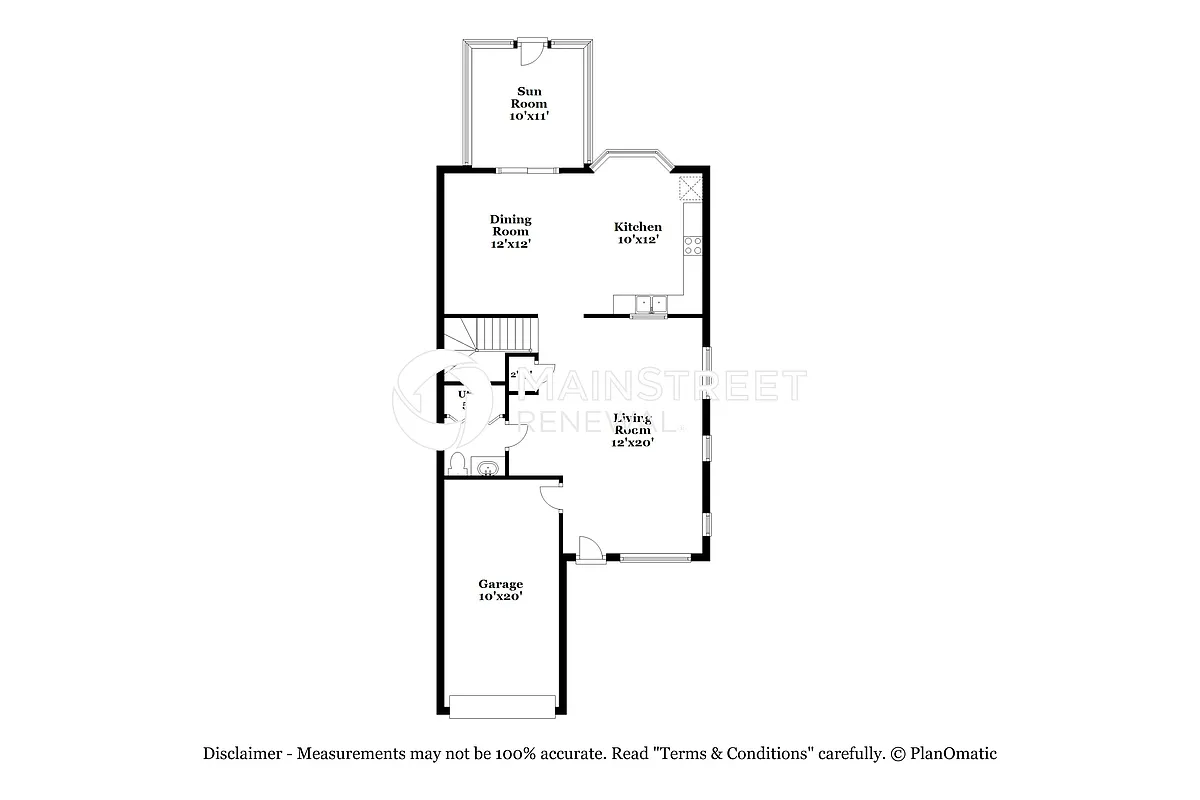 Floor Plan - 9303 Daney St
