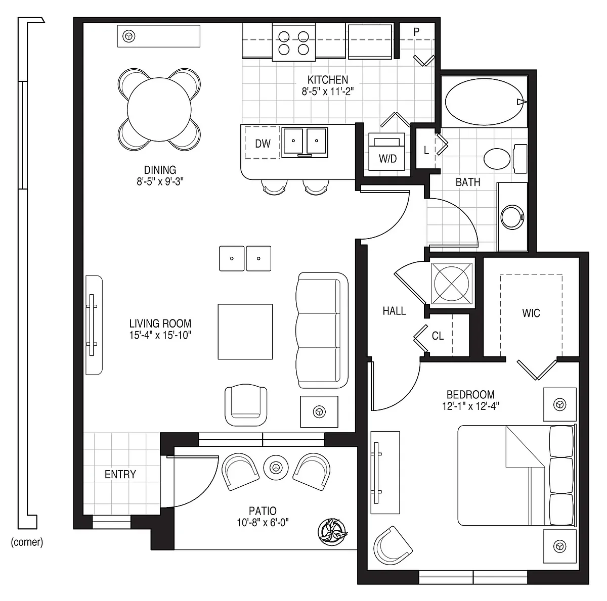 Floor plan A1A