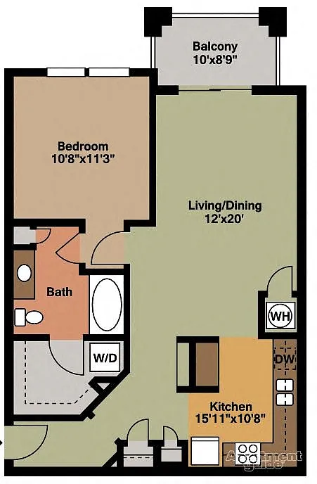 Floor plan The Rutherford - Classic