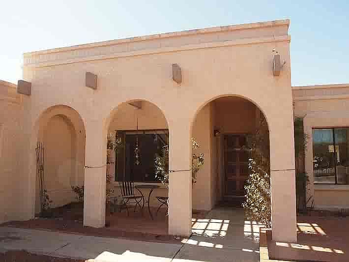 Front patio.